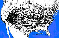 U. S. Fallout Map